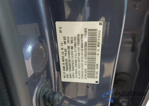 2014 Honda Cr-V Lx из США, поврежденный, VIN 3CZRM3H37EG700686